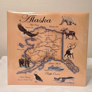 A.C.E Alaska Scrapbook Postbound 12X12 10 Pages Photo Album Used Good Condition